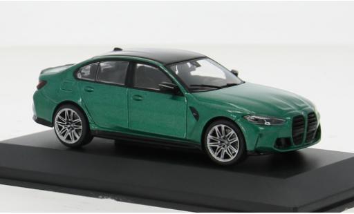 Modelauto Bmw M3 berline (G80) groen 2023 1/43 Solido