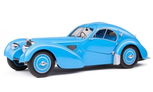 Modelauto Bugatti 57 Atlantic Type SC blauw RHD 1/18 Solido