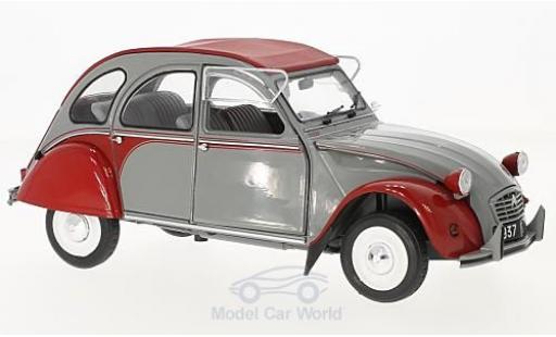 Modelauto Citroen 2CV Dolly grijs/rood 1985 1/18 Solido