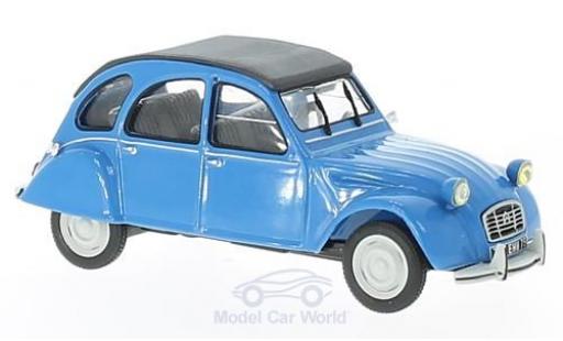 Modelauto Citroen 2CV Berline 6 blauw 1978 1/43 Solido