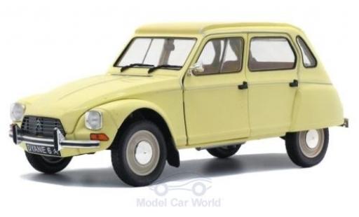 Modelauto Citroen Dyane Berline 6 geel 1967 1/18 Solido