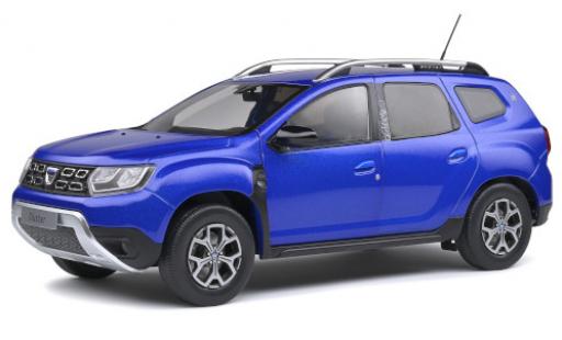 Modelauto Dacia Duster SUV MKII metallic blauw 2018 1/18 Solido