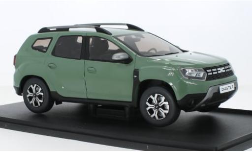 Modelauto Dacia Duster SUV Phase 3 groen 2023 1/18 Solido