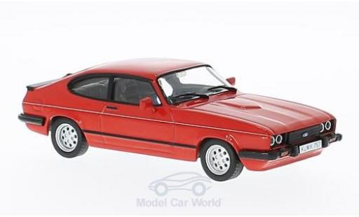 Modelauto Ford Capri 2.8i MKIII rood 1981 1/43 Solido