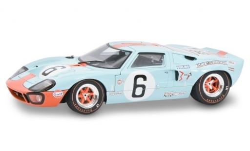 Modelauto Ford GT40 Mk I RHD No.6 John Wyer Automotive Engineering 24h Le Mans 1969 J.Ickx/J.olijfgroener 1/18 Solido