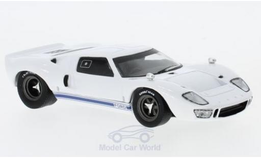 Modelauto Ford GT40 Mk I wit RHD 1966 1/43 Solido