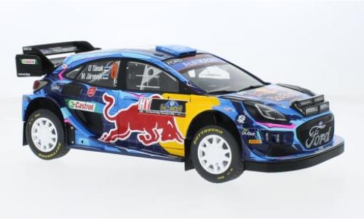 Modelauto Ford Puma Rally1 No.8 Red Bull Rally WM Rally Zweden 2023 1/18 Solido