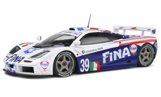 Modelauto McLaren F1 GTR GTR Short Tail No.39 Team Bigazzi SRL Fina 24h Le Mans 1996 N.Piquet/J.Cecotto/D.Sullivan 1/18 Solido