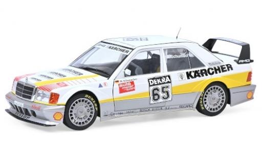 Modelauto Mercedes 190 DTM E 2.5-16 Evo 2 No.65 K&Atilde;&curren;rcher 1990 M.Schumacher 1/18 Solido