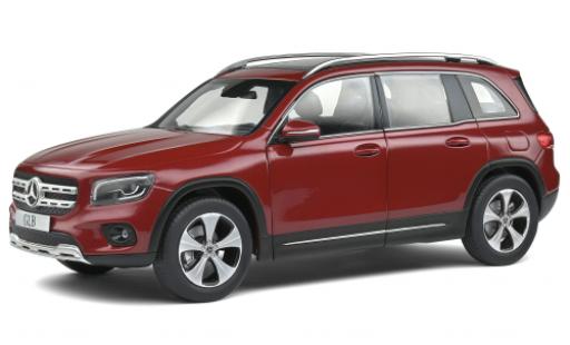 Modelauto Mercedes GLB Base (X247) metallic rood 2019 1/18 Solido