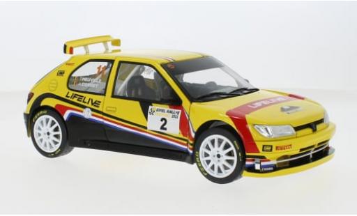 Modelauto Peugeot 306 Maxi No.2 Eifel Rally Festival 2022 1/18 Solido