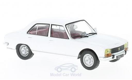 Modelauto Peugeot 504 Berline Sedan wit 1/43 Solido