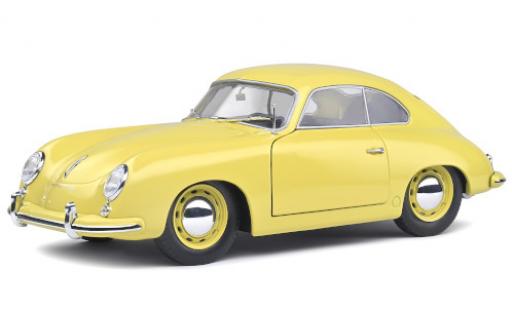 Modelauto Porsche 356 1953 Pre-A geel 1/18 Solido