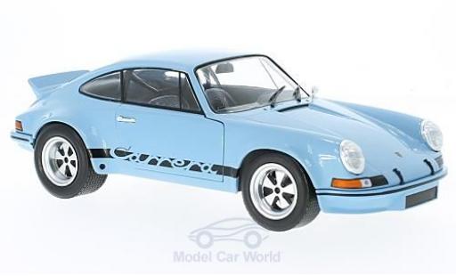 Modelauto Porsche 911 RSR 2.8 blauw 1974 1/18 Solido