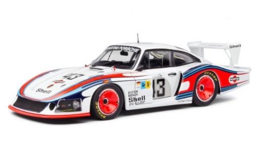 Modelauto Porsche 935 1978 /78 RHD No.43 Martini Racing System Martini 24h Le Mans Moby Gros M.Schurti/R.Stommelen 1/18 Solido