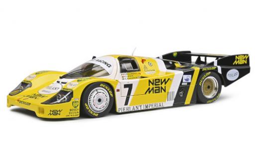 Modelauto Porsche 956 1984 LH RHD No.7 Joest Racing New Man 24h Le Mans H.Pescarolo/K.Ludwig/S.Johansson 1/18 Solido