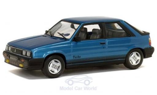 Modelauto Renault 11 Turbo metallic blauw 1985 1/43 Solido