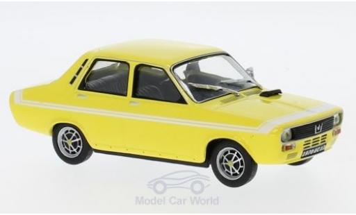Modelauto Renault 12 Gordini geel 1970 1/43 Solido