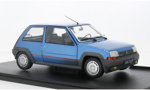 Modelauto Renault 5 Phase 1 GT Turbo MK1 blauw 1/18 Solido