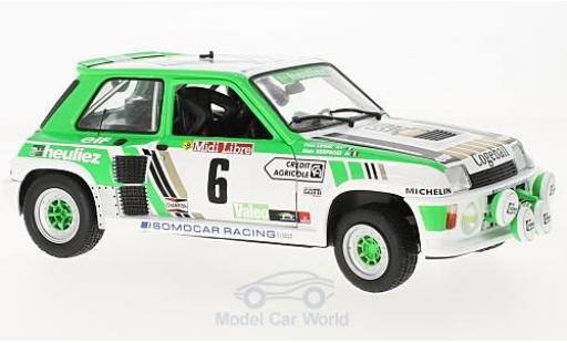 Modelauto Renault 5 Turbo Gr. B No.6 Rally de Lozere 198 A.Serpaggi/Y.Legal 1/18 Solido