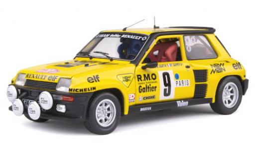 Modelauto Renault 5 Turbo No.9 Team Galtier New Man Rally WM Rally Monte Carlo 1982 B.Saby/F.Sappey 1/18 Solido