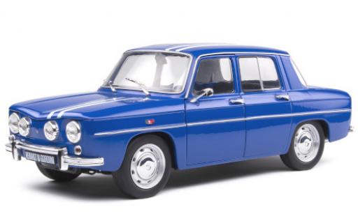 Modelauto Renault 8 Gordini 1300 blauw/wit 1967 1/18 Solido