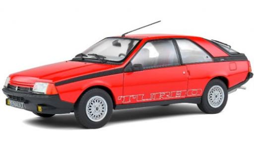 Modelauto Renault Fuego Turbo rood 1980 1/18 Solido