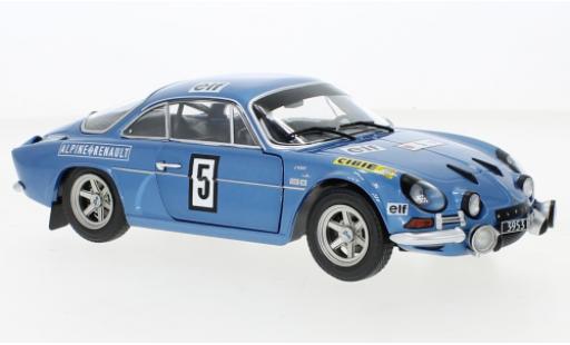 Modelauto Alpine A110 1600 s Renault 1600S No.5 Olympia Rally 1972 1/18 Solido