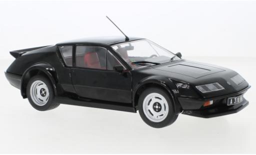 Modelauto Alpine A310 gt Renault Pack zwart 1983 1/18 Solido
