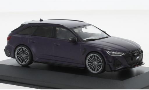 Modelauto Audi RS6 rs6-r -R mat-paars 2022 1/43 Solido