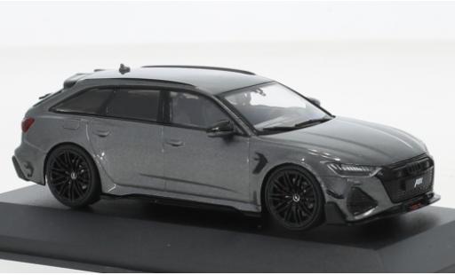 Modelauto Audi RS6 rs6-r -R metallic grijs 2022 1/43 Solido