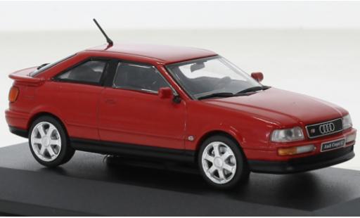 Modelauto Audi S2 coupe rood 1993 1/43 Solido