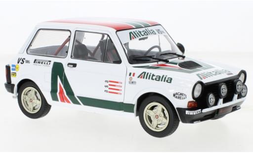 Modelauto Autobianchi A112 abarth Alitalia 1980 1/18 Solido