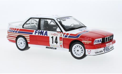 Modelauto Bmw M3 course (E30) No.14 Bastos Procar Belgique 1993 1/18 Solido