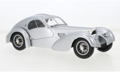 Modelauto Bugatti 57 Atlantic Type SC grijs 1937 1/18 Solido
