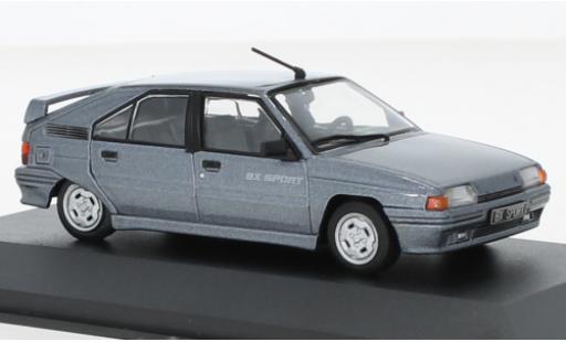 Modelauto Citroen BX sport 1.9 8V metallic grijs 1985 1/43 Solido