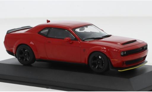 Modelauto Dodge Challenger Demon SRT V8 6.2 rood 2018 1/43 Solido