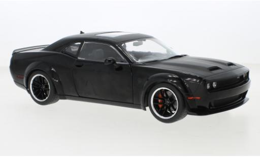 Modelauto Dodge Challenger SRT Hellcat Redeye Widebody zwart 2020 1/18 Solido
