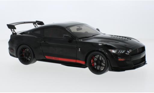 Modelauto Ford Mustang Shelby GT500 Ford Mustang Code rood zwart 2022 1/18 Solido