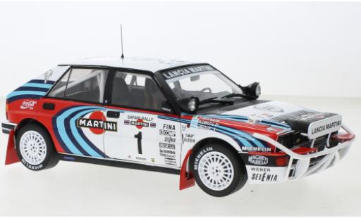 Modelauto Lancia Delta HF Integrale No.1 Martini Martini Rally WM Safari Rally 1991 1/18 Solido