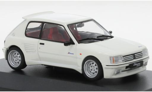 Modelauto Peugeot 205 Dimma GTI wit 1/43 Solido