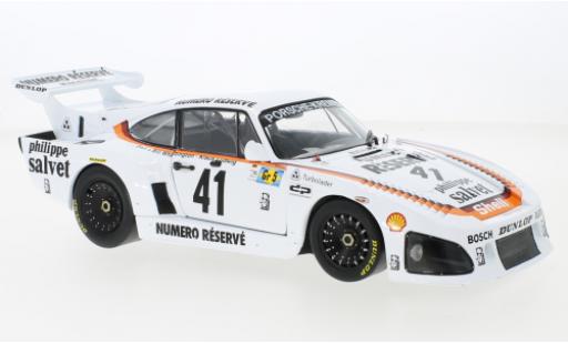 Modelauto Porsche 935 1979 K3 No.41 Kremer Racing Numero Reserve 24h Le Mans 1/18 Solido