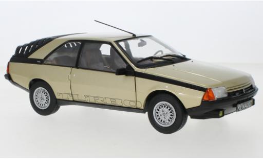 Modelauto Renault Fuego Turbo metallic beige 1980 1/18 Solido