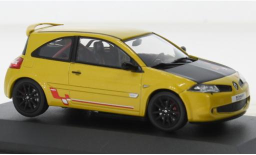 Modelauto Renault Megane RS R26-R metallic geel 2008 1/43 Solido