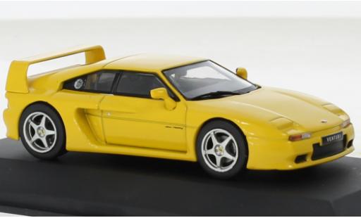 Modelauto Venturi 400 400 GT Phase 1 GT geel 1/43 Solido