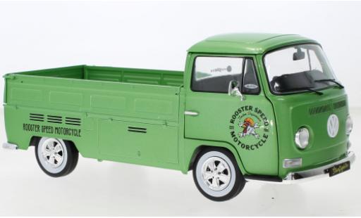 Modelauto Volkswagen T2 A Pick Up Douane metallic la chaux Rooster Speed 1968 1/18 Solido