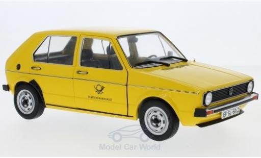 Modelauto Volkswagen Golf Base I Deutsche Bundespost 1974 1/18 Solido