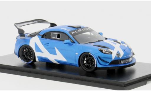 Modelauto Alpine A110 gt+ Presentation Rally du Mont Wit 2024 1/43 Spark