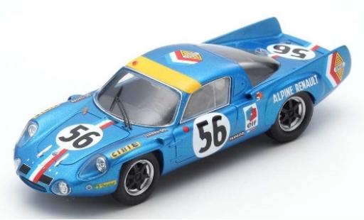 Modelauto Alpine A210 le mans No.56 Soci&Atilde;&copy;t&Atilde;&copy; des Automobiles Renault 24h 1968 J.L.Marnat/J-F.Gerbault 1/43 Spark