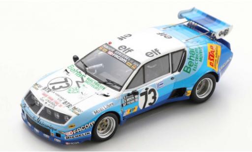 Modelauto Alpine A310 rallye Renault No.73 Test Le Mans 1978 D.Morin/G.de Saint Pierre 1/43 Spark